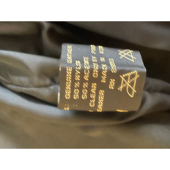 Vintage Rem Garson The Second Skin Black Leather Moto Vest Women’s S - Picture 4 of 7